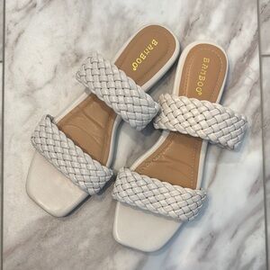 BAMBOO Braided Sandals-7.5